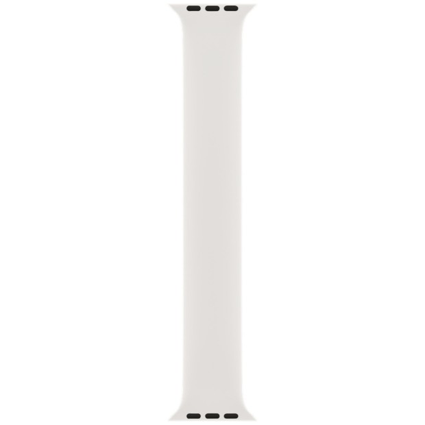 Ремінець силиконовий Apple Watch Solo Loop (M) 42  /  44 мм (білий)