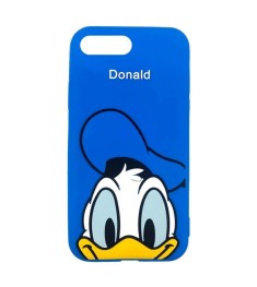 Силікон Disney Donald Apple iPhone 7 Plus  /  8 Plus (Синій)