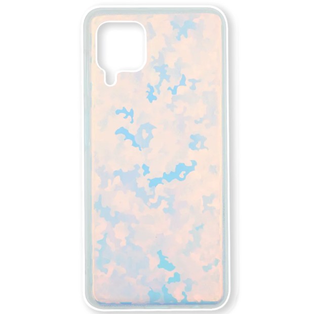 Силикон Ice Abstractions Case Samsung Galaxy A22 (2021) (Cloud)