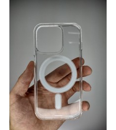 Чехол Clear Case with MagSafe Apple iPhone 15 Pro (Прозрачный)