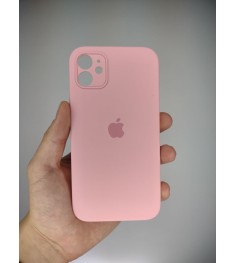 Силикон Original Square RoundCam Case Apple iPhone 11 (14) Pink