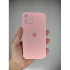 Силикон Original Square RoundCam Case Apple iPhone 11 (14) Pink