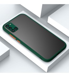 Накладка Metal Camera Samsung Galaxy A31 (Тёмно-зелёный)