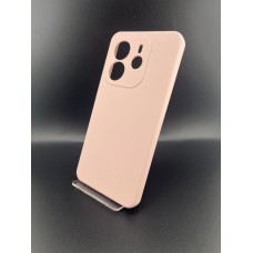 Силикон Original Premium Xiaomi Redmi Note 14 4G (ShutCam) (Бледно-розовый)