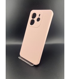 Силикон Original Premium Xiaomi Redmi Note 14 4G (ShutCam) (Бледно-розовый)