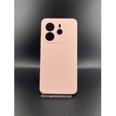 Силікон Original Premium Xiaomi Redmi Note 14 4G (ShutCam) (Блідо-рожевий)
