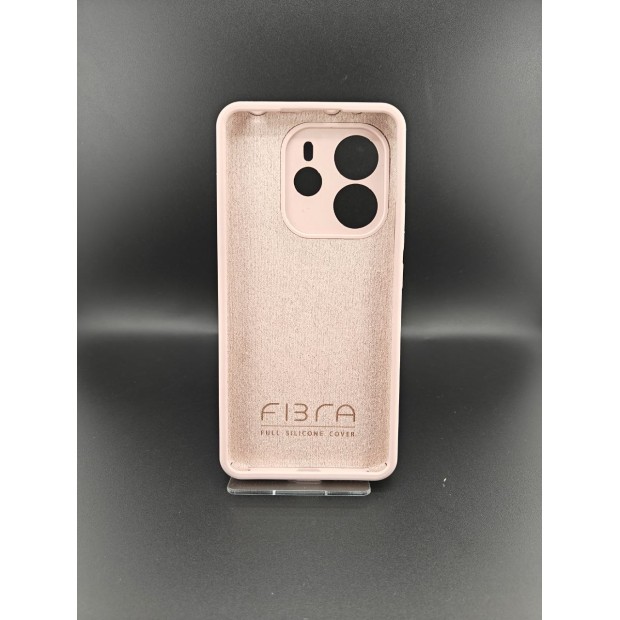 Силикон Original Premium Xiaomi Redmi Note 14 4G (ShutCam) (Бледно-розовый)