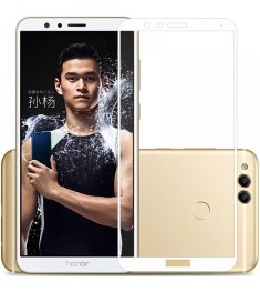 Защитное стекло 3D Huawei Honor 7X White