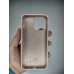 Силіконовий оригінальний круглий чохол для Apple iPhone 14 Pro Max (08) Рожевий пісок