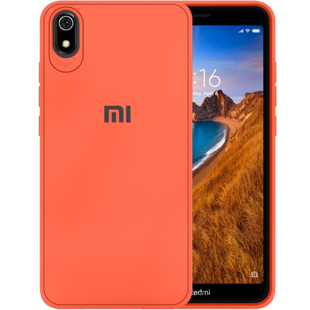 Силикон Junket Cace Xiaomi Redmi 7A (Светло-красный)