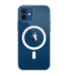 Чохол Clear Case with MagSafe для Apple iPhone 12  /  12 Pro (Прозорий)