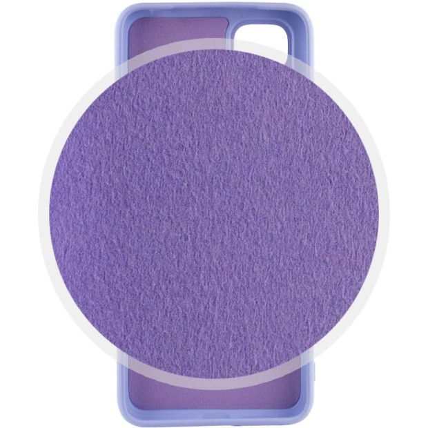 Силіконова накладка для Xiaomi Redmi Note 11  /  Note 11S (з кришкою для камери) (Фіалкова)