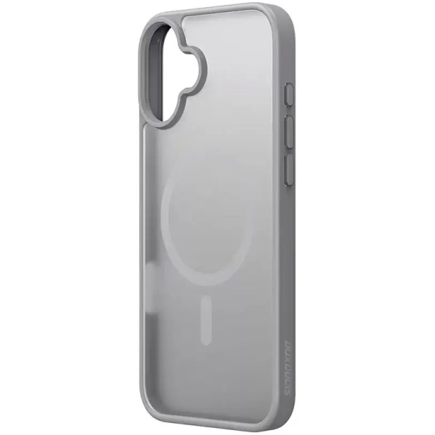 Силіконовий чохол Alabay Cloud Matte для Apple iPhone 17 (Сірий)