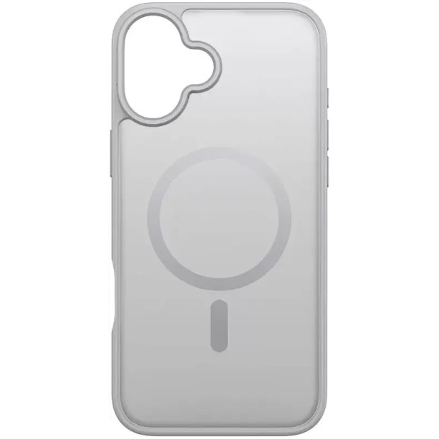 Силіконовий чохол Alabay Cloud Matte для Apple iPhone 17 (Сірий)