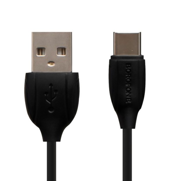 USB-кабель Borofone BX19 Benefit (Type-C) (Черный) USB-кабель Borofone BX19 Benefit (Type-C) (Черный)
