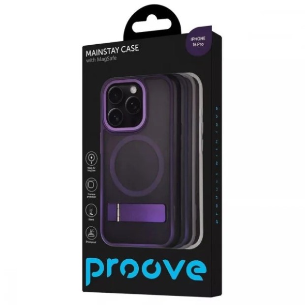 Чохол Proove Mainstay Case MagSafe для Apple iPhone 17 Pro (Сірий)