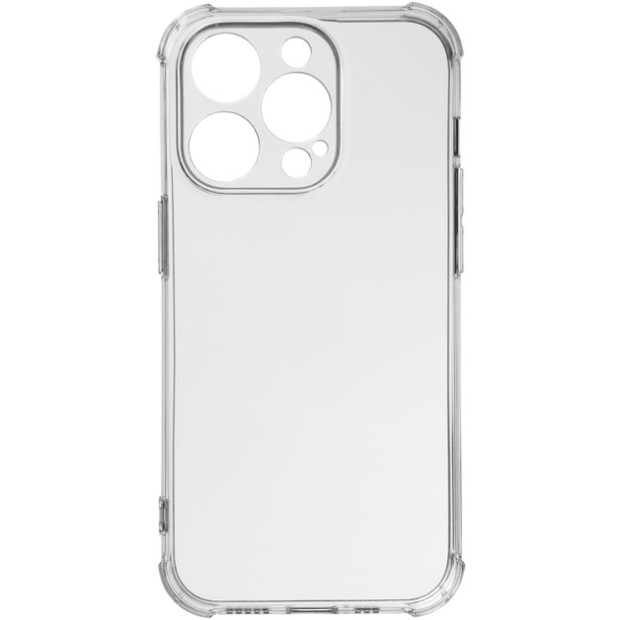 Силікон 6D Apple iPhone 15 Pro (ShutCam) (Прозорий)