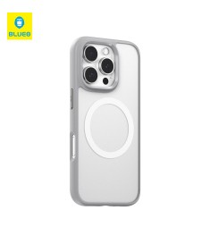 Накладка Blueo Skin Friendly Anti-Drop with MagSafe Apple iPhone 16 Pro (Grey)