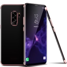 Силікон UMKU Line для Samsung Galaxy S9 Plus (рожевий)