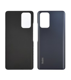 Заднє скло корпусу для Xiaomi Redmi Note 10 Pro (4G) Onyx Gray (темно-сіре)