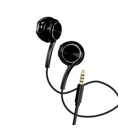 Дротові навушники-гарнітура вкладиші Walker H735 (Чорний) (Уцінка) (Категорія 1)..