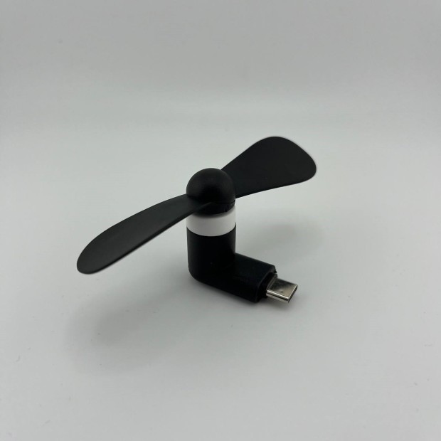 Вентилятор мобільний Type-C (Чорний)