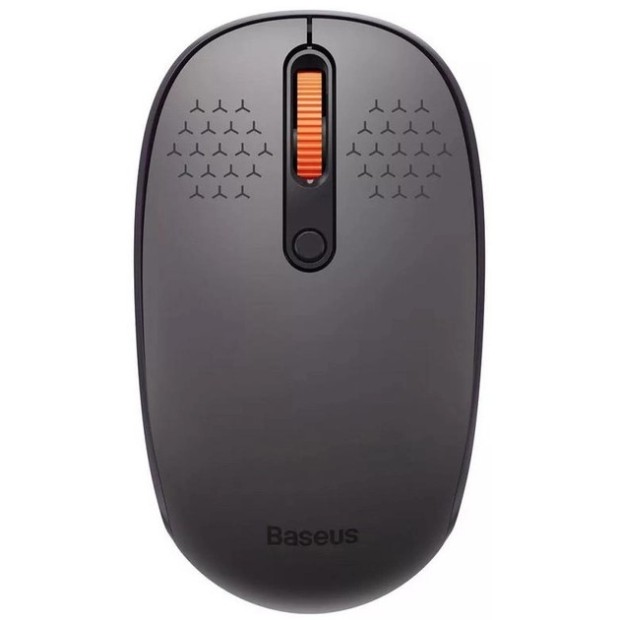 Мышь беспроводная Baseus F01B 2.4G + Bluetooth Connection (Grey)