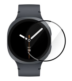 Захисне скло 5D Samsung Galaxy Watch 8 44mm Чорне