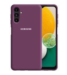 Силикон Original 360 Case Logo Samsung Galaxy A13 5G (Сиреневый)