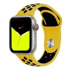 Ремешок Nike Apple Watch 38 / 40 mm (Yellow-Black)