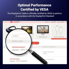 Кабель UGREEN DP114 DisplayPort - DisplayPort (1m)