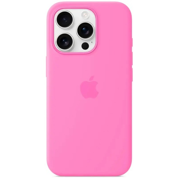 Чохол Silicone Case with MagSafe для Apple iPhone 16 Pro Max (Peony)