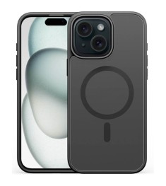 Силіконовий чохол Alabay Cloud Matte для Apple iPhone 13 (Чорний)