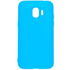 Силикон iNavi Color Samsung Galaxy J2 (2018) J250 (голубой)