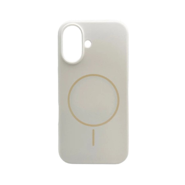 Силикон Original Round Case with MagSafe Apple iPhone 17 (17) Antique White