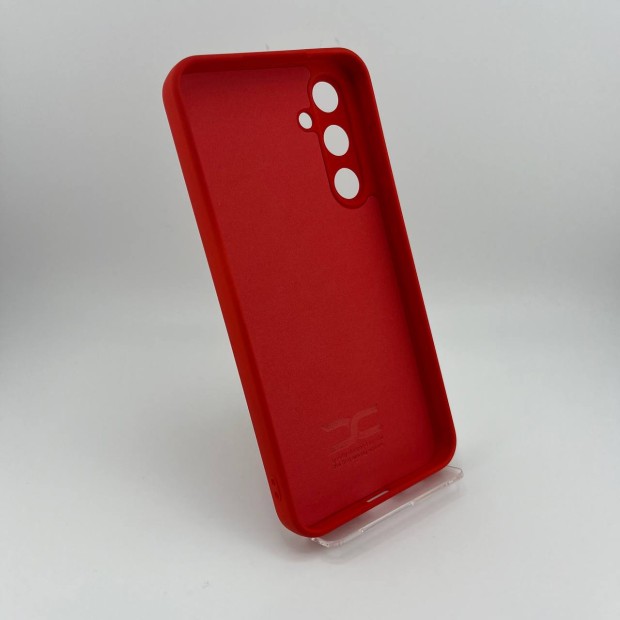 Силікон оригінальний для Samsung Galaxy A55 (Захист камери) (Червоний)