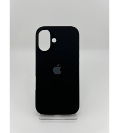 Силикон Original Round Case Apple iPhone 16 (07) Black Силикон Original Round Case Apple iPhone 16 (07) Black
