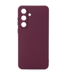 Чехол Original Samsung Galaxy S25 FE (ShutCam) (Бордовый)