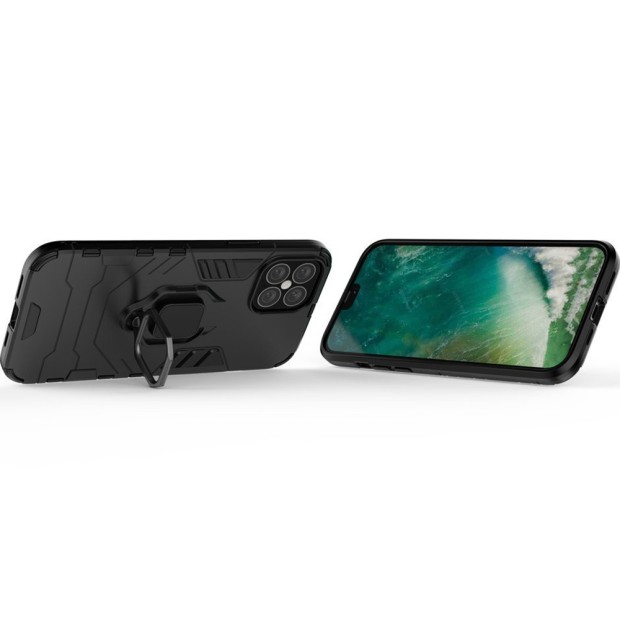 Ring Armor Case для Apple iPhone 12 Pro Max (Чорний)