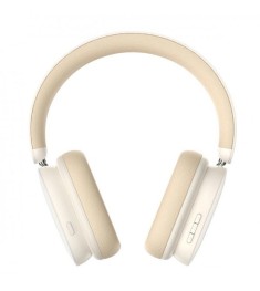 Беспроводные накладные наушники-гарнитура Baseus Bowie H1 Pro (White)