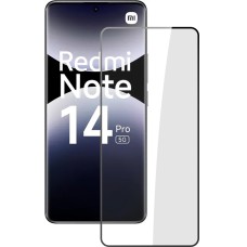 5D вигнута Realme 14 Pro Чорне захисне скло