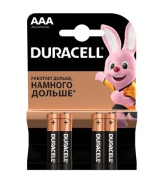Батарейка Duracell LR03 AAA MN2400 (4шт)