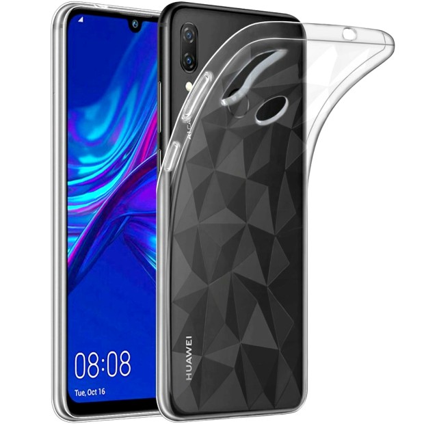 Силіконовий чохол Prism для Huawei Honor 10i (Прозорий)
