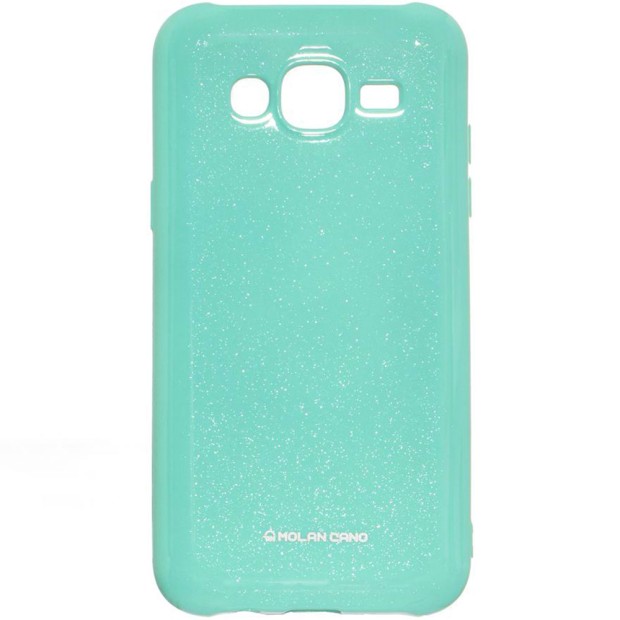 Силіконовий чохол Molan Shining для Samsung Galaxy J5 (2015) J500 (Бірюзовий)