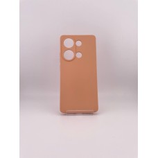 Силіконовий чохол Original Xiaomi Redmi Note 13 Pro 4G (ShutCam) (Персиковий)