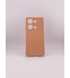 Силіконовий чохол Original Xiaomi Redmi Note 13 Pro 4G (ShutCam) (Персиковий)