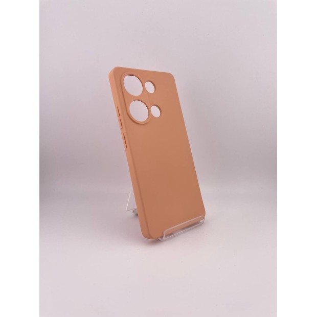 Силіконовий чохол Original Xiaomi Redmi Note 13 Pro 4G (ShutCam) (Персиковий)