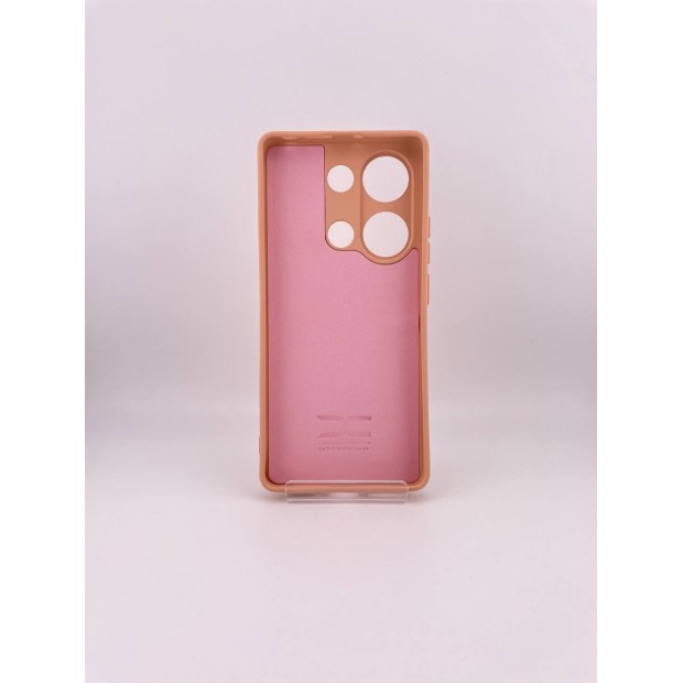 Силіконовий чохол Original Xiaomi Redmi Note 13 Pro 4G (ShutCam) (Персиковий)