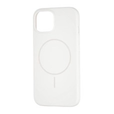 Силикон Original Round Case with MagSafe Apple iPhone 15 (06) White Силикон Original Round Case with MagSafe Apple iPhone 15 (06) White