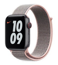 Ремешок Nylon Apple Watch 42 / 44 mm (Пудрово-серый)
